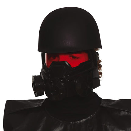 Casque de soldat de l'apocalypse pour Halloween