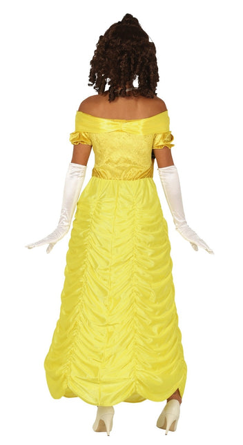 Robe de princesse jaune