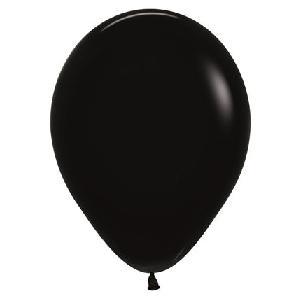 Ballons noirs 23cm 50pcs