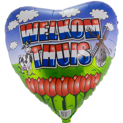 Ballon Welcome Home 45cm vide