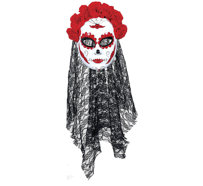 Masque Dia De Los Muertos Veil