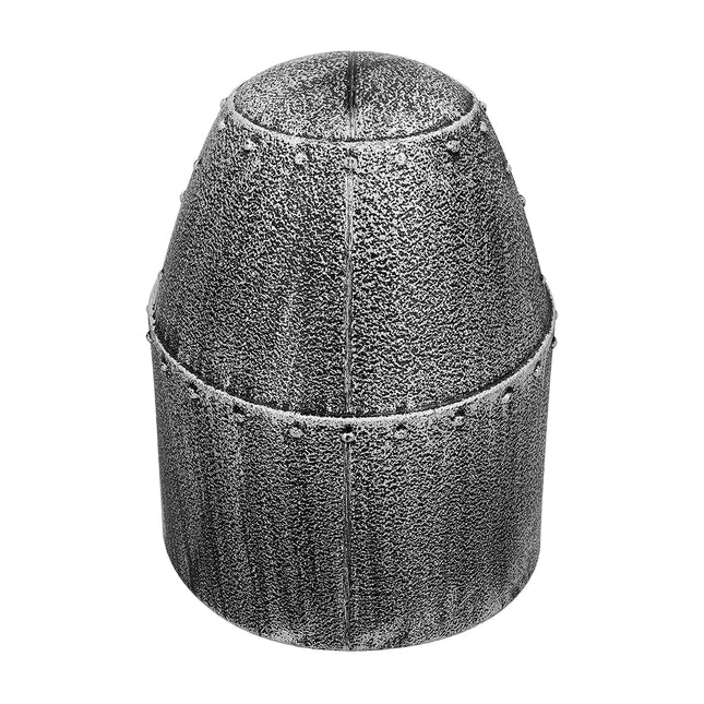 Casque de chevalier Or Argent