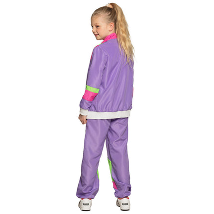 Tracksuit Faulty Child Purple