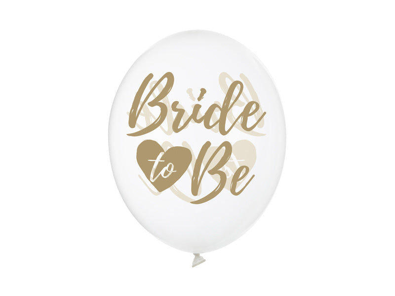 Bride To Be Ballons 30cm 6pcs