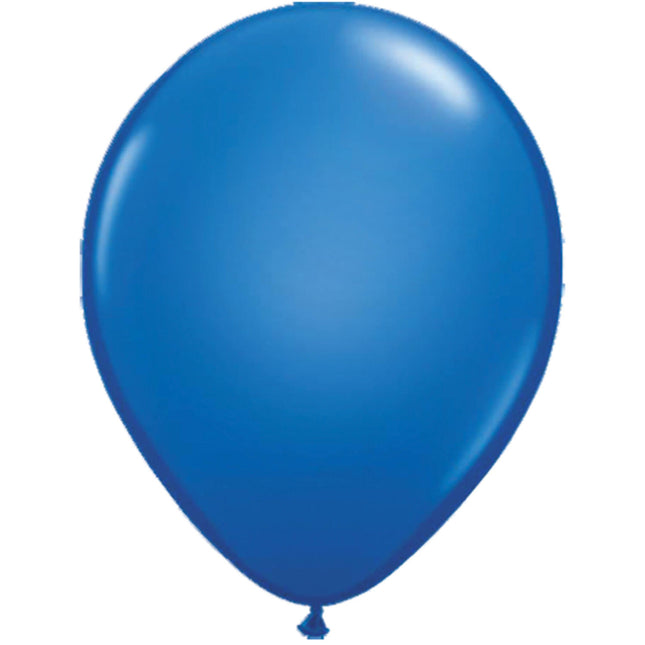 Ballons de baudruche bleus 30cm 5pcs