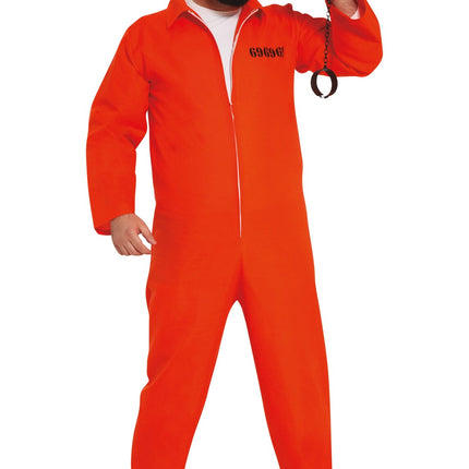 Costume de méchant Orange Hommes