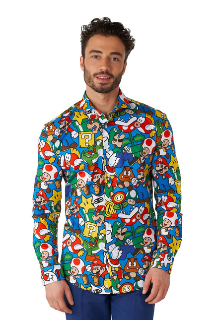 Chemise Super Mario Hommes OppoSuits