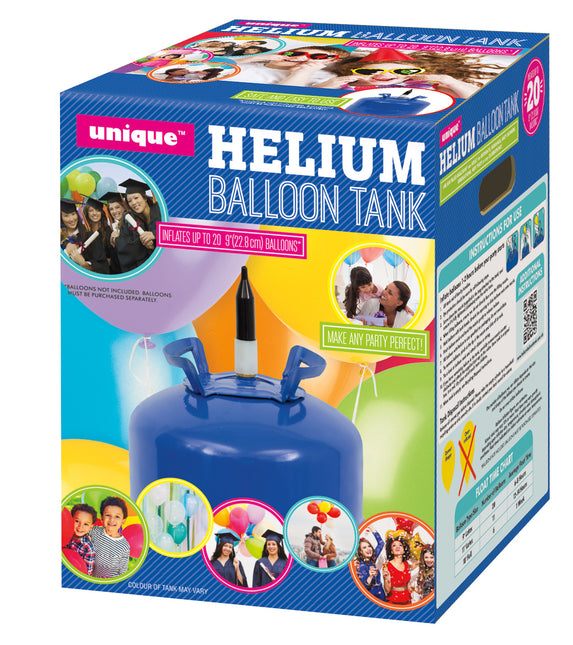 Réservoir d'hélium pour 20 ballons