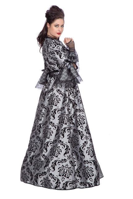 Robe Marquise Gris Noir Dames