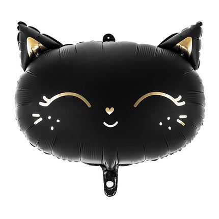 Ballon à l'hélium Chat noir vide 48cm