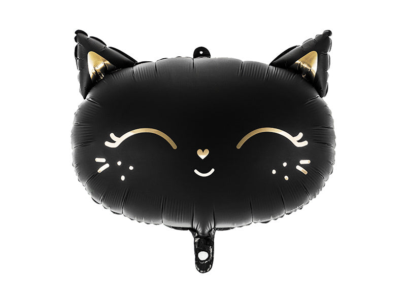 Ballon à l'hélium Chat noir vide 48cm