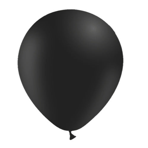 Ballons noirs 30cm 50pcs