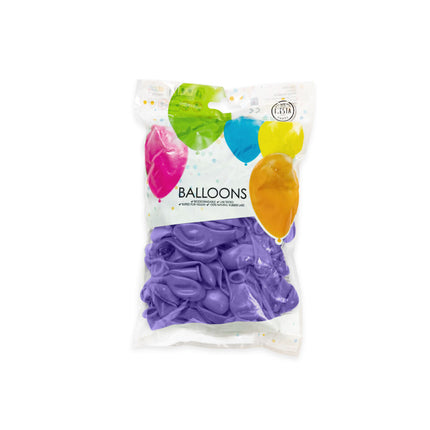 Ballons violets 13cm 100pcs