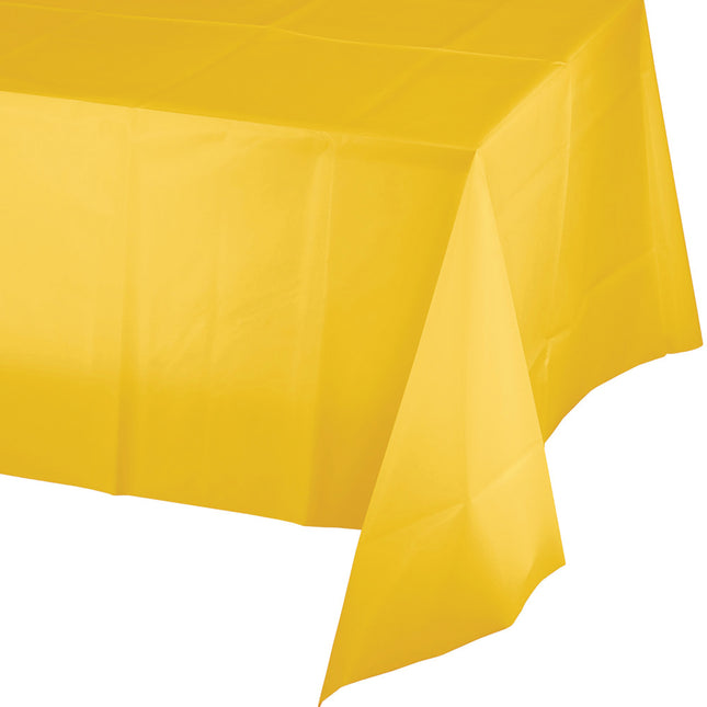 Nappe jaune en plastique 2.74m