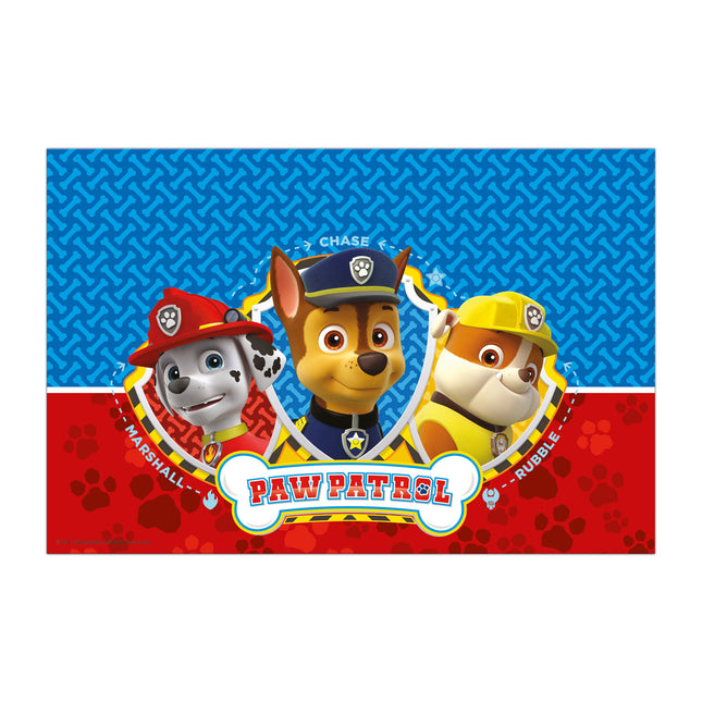 Nappe Paw Patrol colorée 1.8m