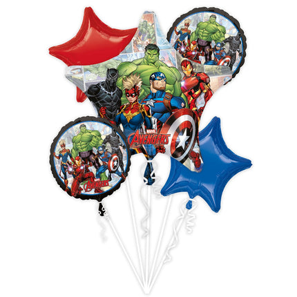 Ensemble de ballons en hélium Avengers 5 pièces vides