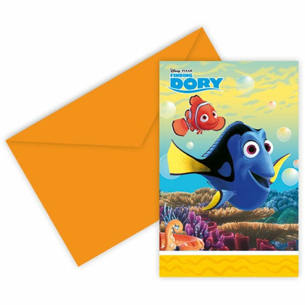 Invitations Finding Dory 6pcs