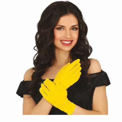 Gants jaunes 20cm