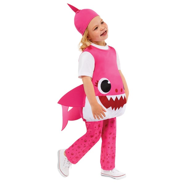 Costume d'enfant Baby Shark Pink Mummy