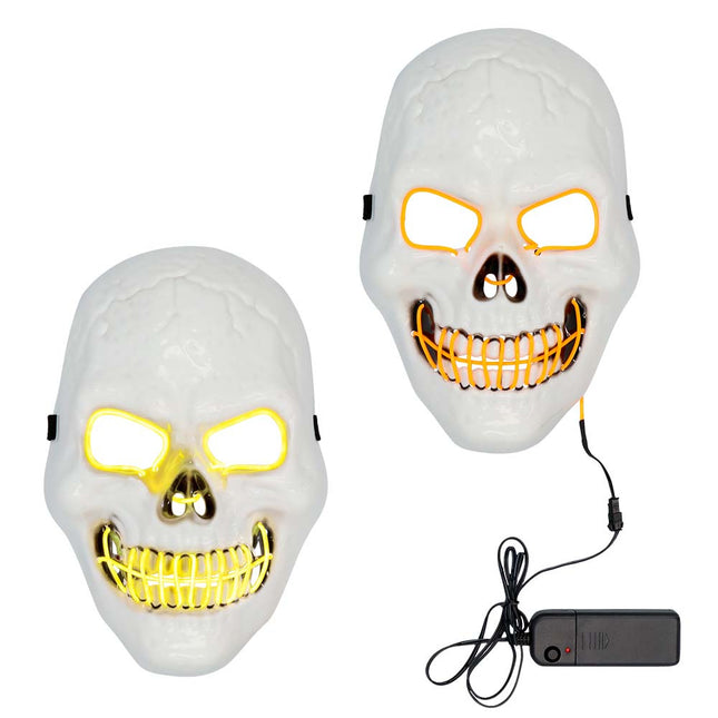 Masque Led Halloween Killer Skull