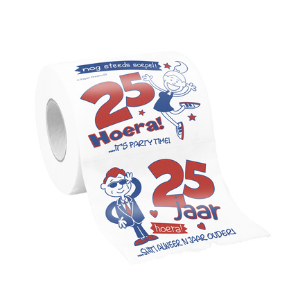 Papier hygiénique 25 ans