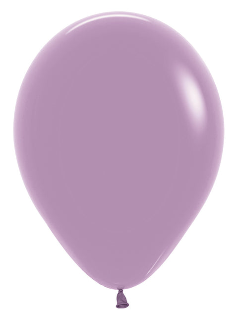 Ballons Pastel Crépuscule Lavande 30cm 50pcs