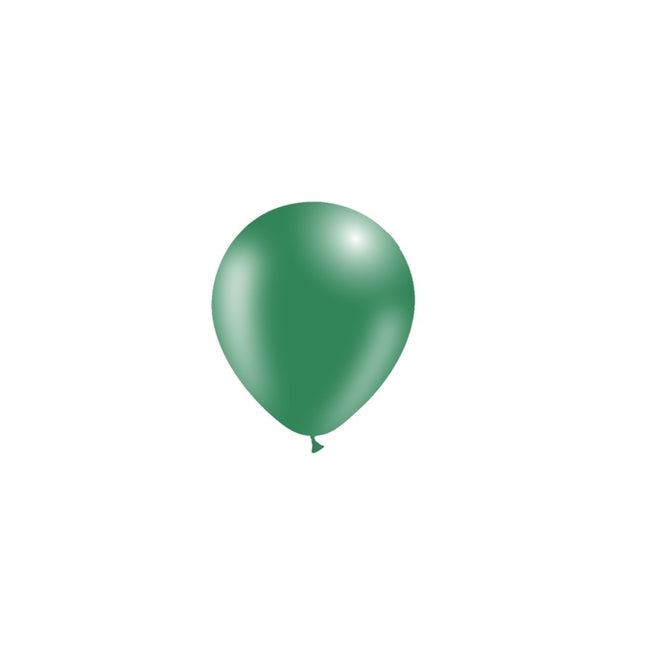 Ballons vert foncé 14cm 100pcs