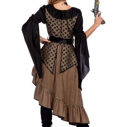 Robe Pirate Marron Dames