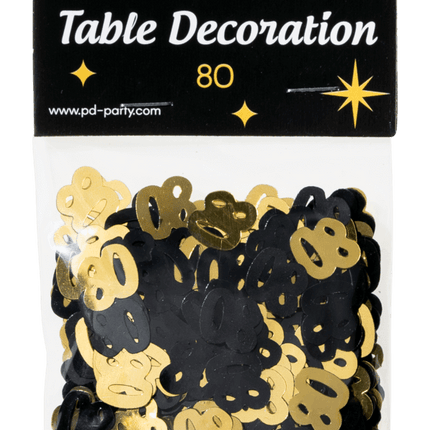 Confetti de table 80 ans 20gr