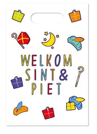 Sacs de fête Welcome Sint & Pieten 6pcs