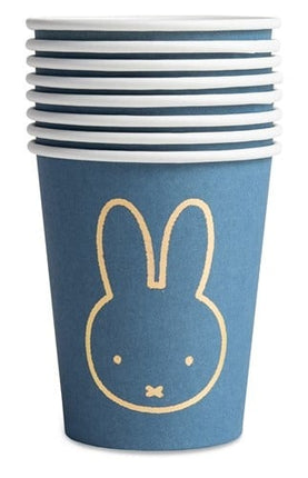 Gobelets Miffy Bleu 250ml 8pcs