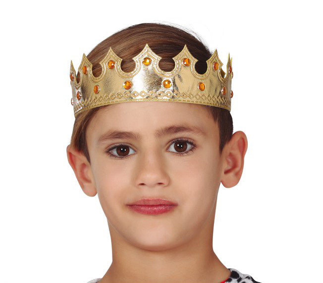 Couronne du roi enfant d'or