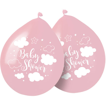 Baby Shower Girl Balloons 30cm 8pcs