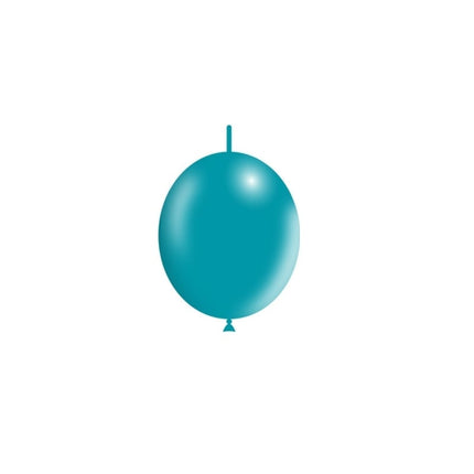 Ballons de baudruche turquoise 15cm 100pcs