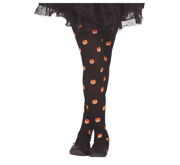 Legging d'Halloween Citrouille Enfant