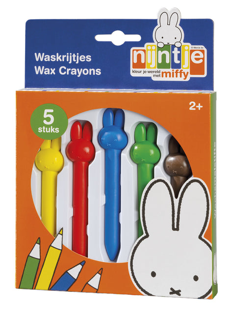 Miffy crayons de cire 5pcs