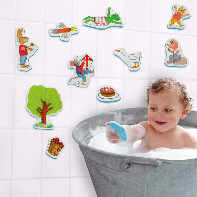 Figurines de bain grenouille