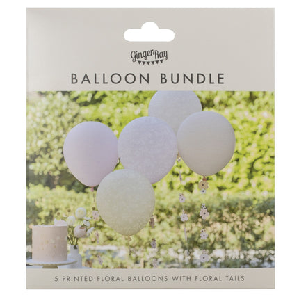 Jeu de ballons de fleurs 10 pièces