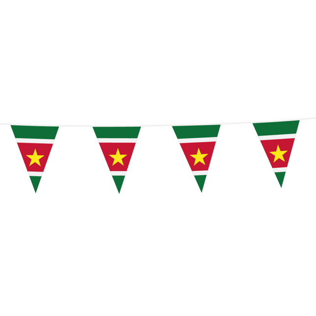 Ligne de drapeau Suriname 10m