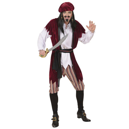 Costume Pirate Rouge Hommes