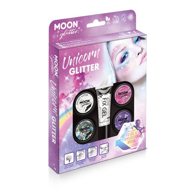 Kit de paillettes de la lune Kit de paillettes de la licorne Kit de paillettes de la licorne