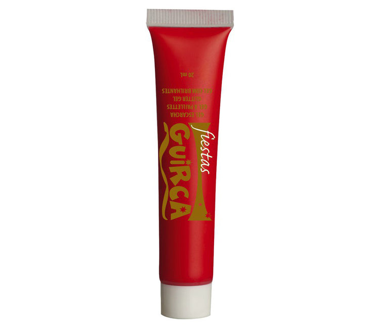 Tube de maquillage rouge 20ml