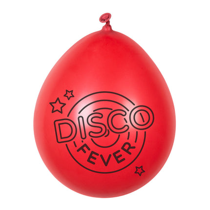 Ballons Disco Fever 23cm 6pcs