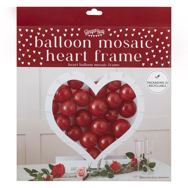 Ballons Standard Coeur 60cm