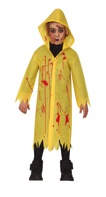 Costume d'Halloween Imperméable Enfant Bloody