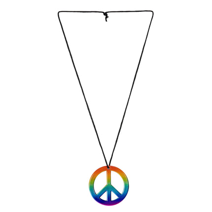 Collier Hippie coloré arc-en-ciel