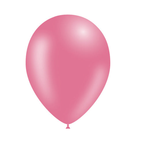 Ballons roses 25cm 50pcs