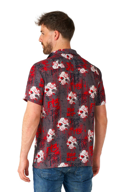 Chemise Vendredi 13 Manches courtes Hommes OppoSuits