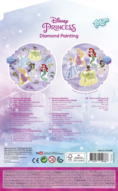 Peinture aux diamants des Princesses Disney