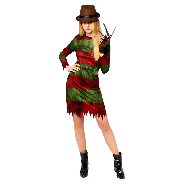 Adultes Costume Freddy Kruger Dames